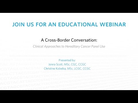 Ambry Genetics: Webinar - Clinical Approaches to Hereditary Cancer Panels