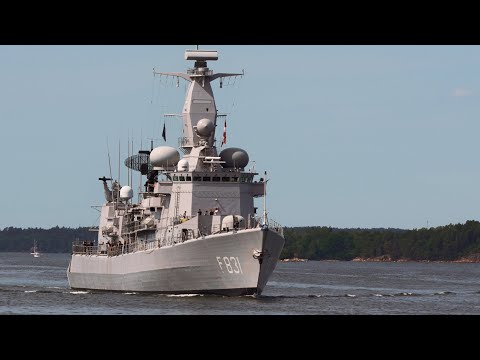 NATO Fleet in Stockholm - Dutch Frigate HNLMS Van Amstel (F831)