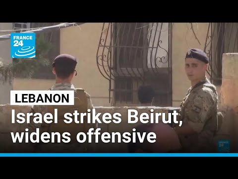 Israel launches deadly strike near Beirut, widening Lebanon offensive