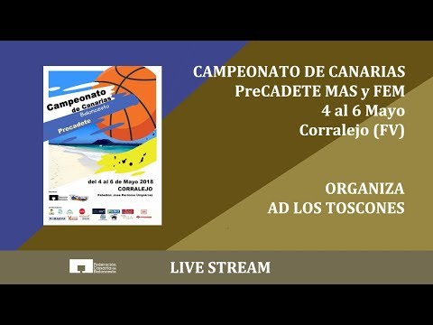 CC PreCAD FEM 5 MAY 18.00 Corralejo Suns Baloncesto Telde