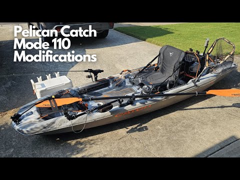 The BEST Practical MODIFICATIONS for the Pelican Catch Mode 110 Kayak + Kydex Keel Guard