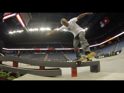 Street League 2012: Ontario Practice Quick Clip with Bastien Salabanzi