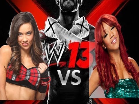 WWE '13 - AJ Lee vs Alicia Fox