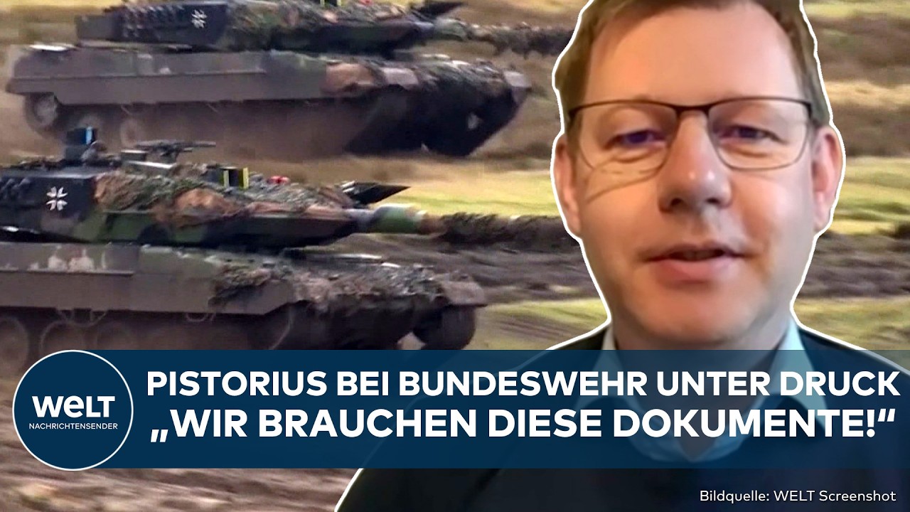 BUNDESWEHR: Pistorius unter Druck! Zeit wird knapp! Dokumente zur Reform fehlen! Experte äußert sich