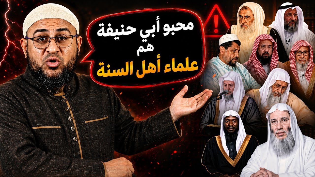 هل حب أبي حنيفة هو معيار  العالم السني؟ عند المدجنة، وأبي عمر، الباحث. #محمد_ب?