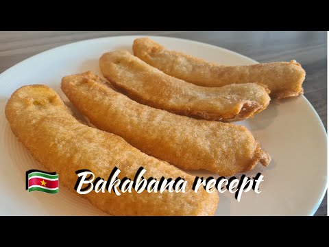 🇸🇷 Surinaamse bakabana recept| Surinaamse fried plantain|