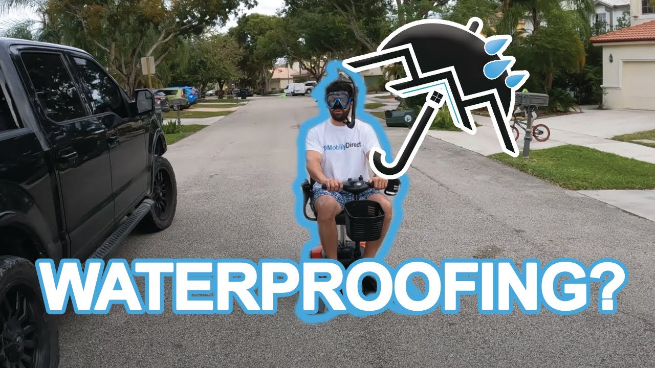 Waterproof Mobility Scooter - Rain Proof Mobile Scooter