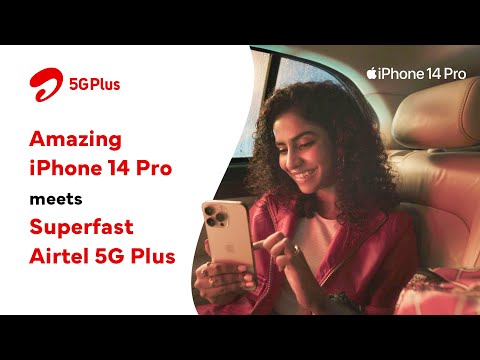 Stunning Display Meets Ultrafast Speeds | iPhone 14 Pro x Airtel 5G Plus