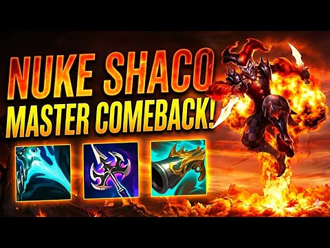 Nuke Shaco carrying a Lost Game 🤠 - S16 Master [League of Legends] Full Gameplay - Infernal Shaco