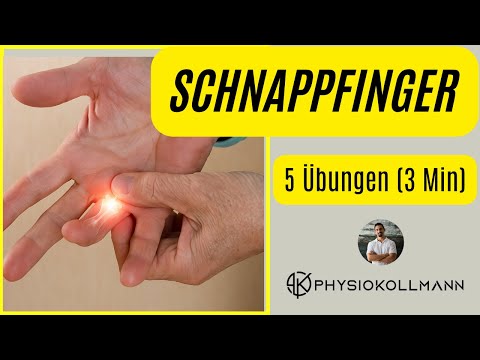 Du spürst ein Klicken / Schnappen beim Beugen eines Fingers? 👉5 Übungen (3 Min)