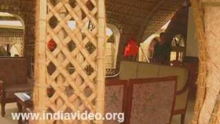 Luxury inside a houseboat 