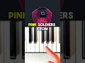 Squid Game Pink Soldiers Piano Tutorial Piano Squidgame