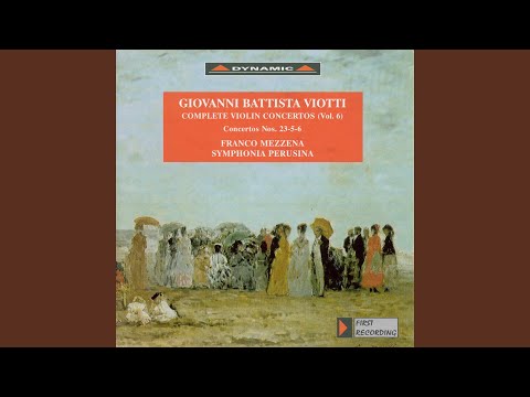 Violin Concerto No. 23 in G Major, G. 98: I. Allegro