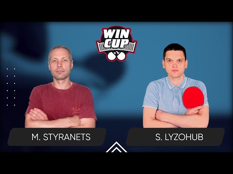 20:15 Mykhailo Styranets - Serhii Lyzohub West 4 WIN CUP 10.08.2024 | TableTennis WINCUP