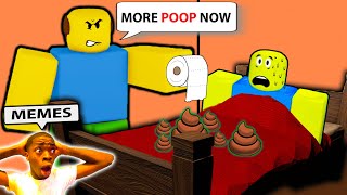 ROBLOX 💩NEED MORE POOP💩 Funny Moments (Full Walkthrough + All Endings) #6