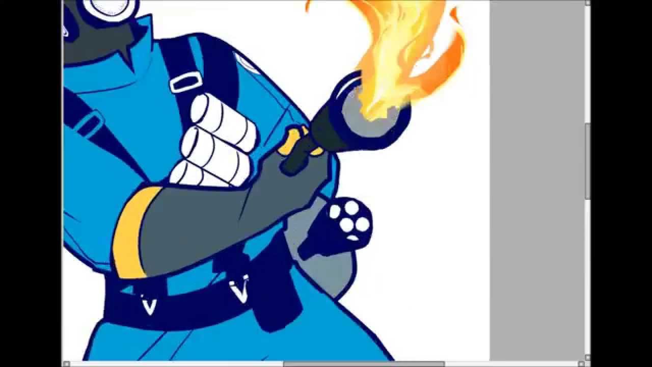 Speedpaint:  Every TF2 Character