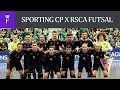 HIGHLIGHTS Futsal Champions League: Sporting CP - RSCA Futsal | 2023-2024