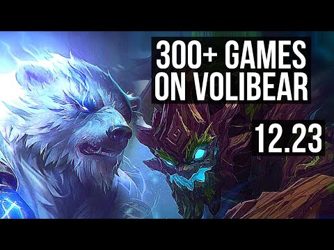 VOLIBEAR vs MAOKAI (TOP) | 4/1/2, 300+ games | KR Diamond | 12.23