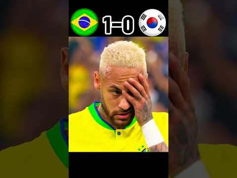 Brazil Destroyed South Korea 🥶🔥| FIFA World Cup 2022 | Neymar Show #shorts #football #youtube