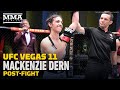 UFC Vegas 11: Mackenzie Dern 'Shocked' Randa Markos Followed Her To Ground - MMA Fighting