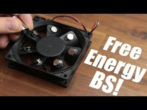 Free Energy BS! || Magnet PC Fan, Bedini Motor