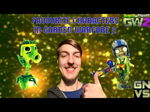 Top 10 FAVOURITE Characters in Garden Warfare 2