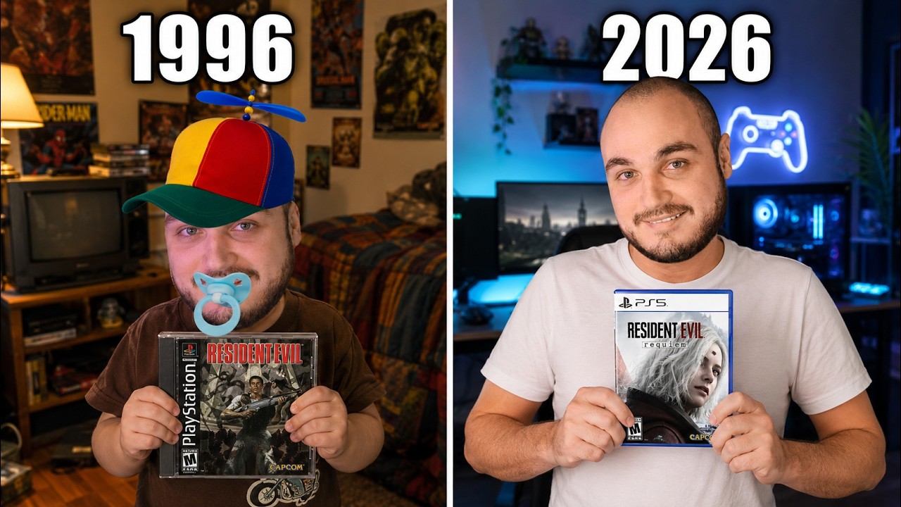 O PRIMEIRO e o ÚLTIMO jogo de 25 franquias FAMOSAS