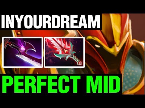 PERFECT MID - inYourdreaM Plays Dragon Knight - Dota 2