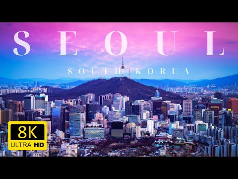 Seoul in 8K ULTRA HD 60FPS by Drone_ The capital of the land of Kimchi