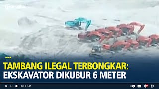Download lagu Siasat Licik Penambang Hilangkan Jejak Tambang Ilegal, Sengaja Kubur Ekskavator 6 Meter mp3