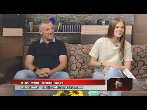 Letnja škola atletike: Vladimir Živković i Hana Ristović, Atletski klub Radnički (TV KCN 2. 7. 2024)