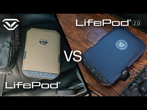 LifePod VS LifePod 2.0: Size Comparison
