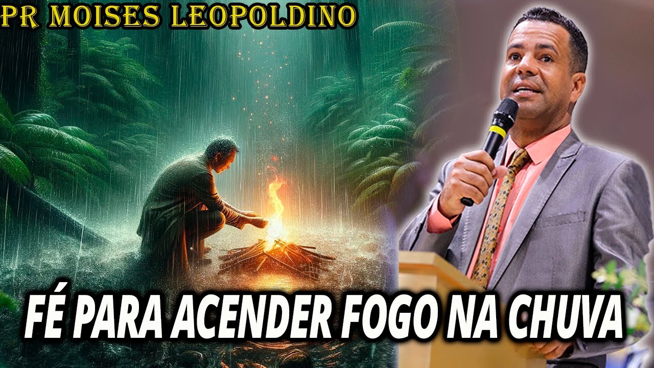 NÃO PERCA A FÉ - Pastor Moisés Leopoldino 2024 Pregação Evangélica 2024