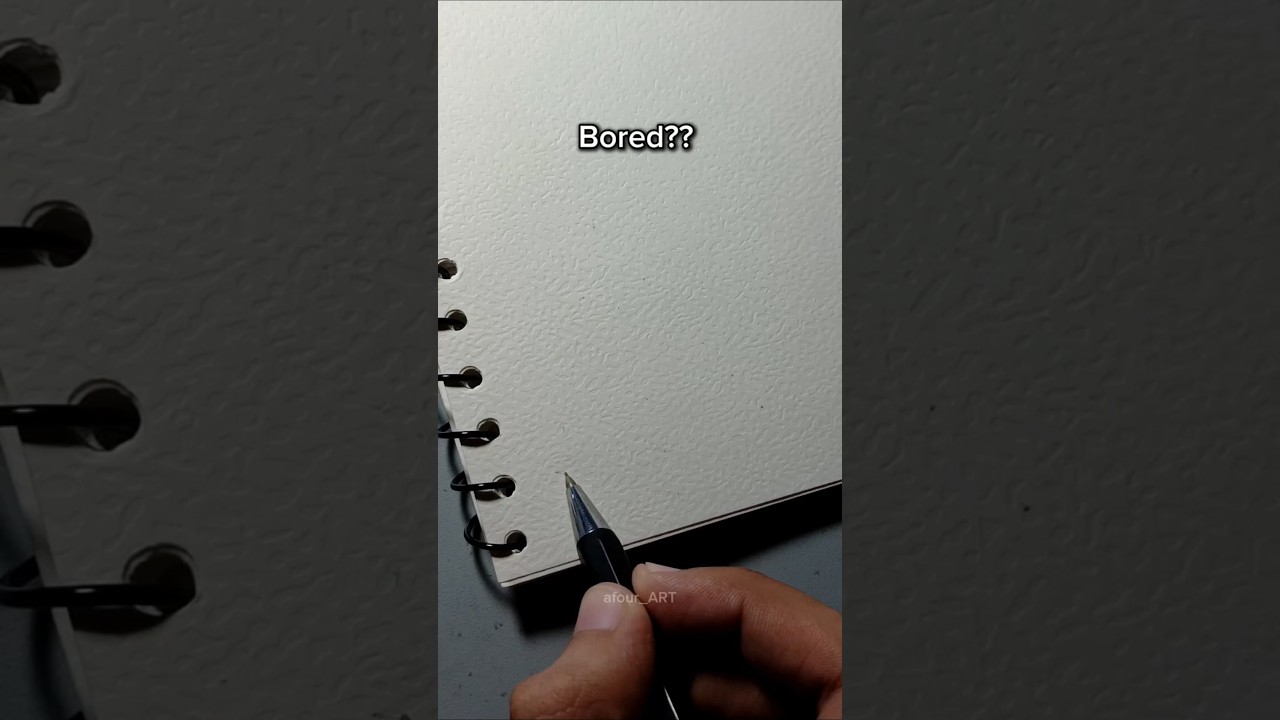 Simple things to draw when bored😵‍💫 (#shorts )