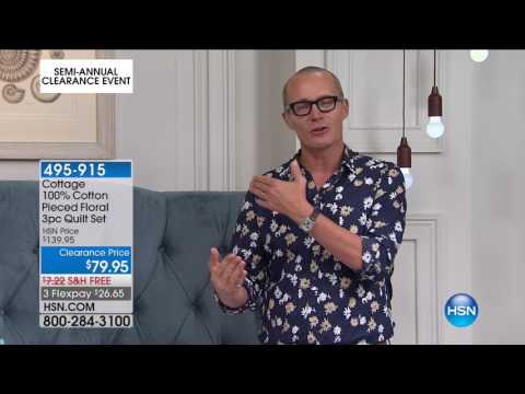 HSN | Bedding Clearance 06.16.2017 - 07 AM