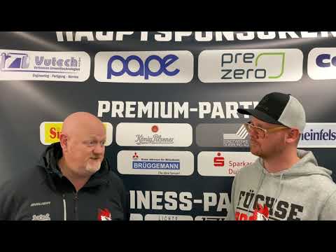 Alexander Jacobs im Interview nach dem 5:0 Sieg gegen Essen