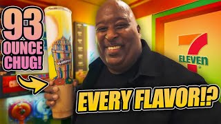 7 Eleven 93oz. Slurpee Challenge: Will I Finish It