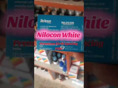 Nilocon White Birth control pills