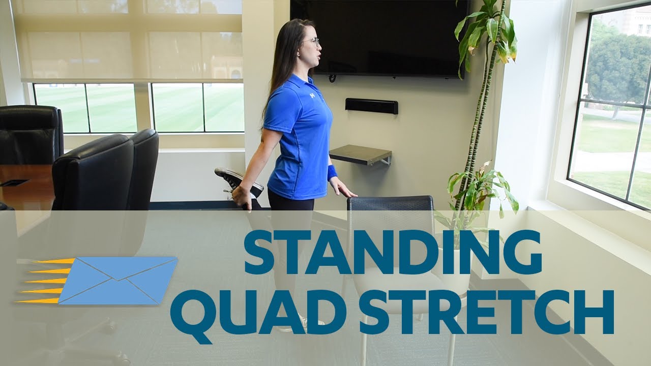 Standing Quad Stretch - YouTube