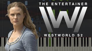 The Entertainer (Westworld Season 2 Episode 1) | Piano Tutorial & Sheet Music