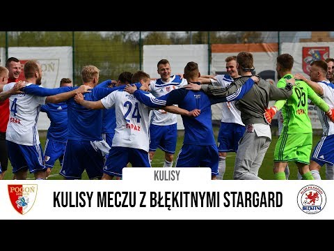 Kulisy meczu Pogoń Siedlce - Błękitni Stargard