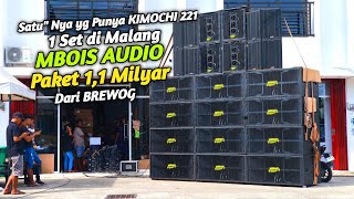 Download lagu Satu' nya Kimochi 221 di Malang‼️Cek Sound Paket 1,1 Milyar MBOIS Audio Malang dari BREWOG AUDIO mp3