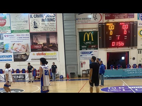 DBS Roma vs Dolomiti Energia Trento Interzona Cecina - Road to the Final🔥🏀