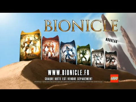 Pub TV FR Glatorian Legends (Courte. 10s) - 2009 LEGO Bionicle Spot en Français, Française !