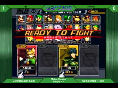 CFST Warzone 3: Melee Singles G$ (marth) vs Animal (fox)