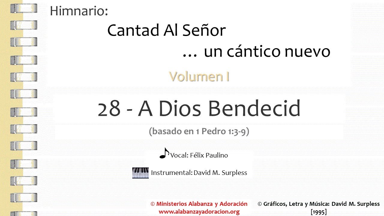 28 A Dios Bendecid (Vocal)