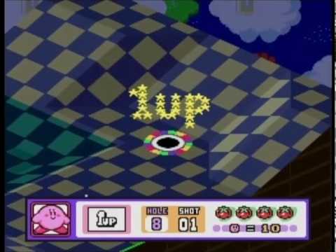 Kirby's Dream Course: COURSE 1 - all hole in one