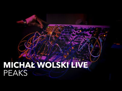 Michal Wolski Live: Peaks (Basimilus Iteritas Alter & Furthrrrr Generator meet Make Noise Rene2)