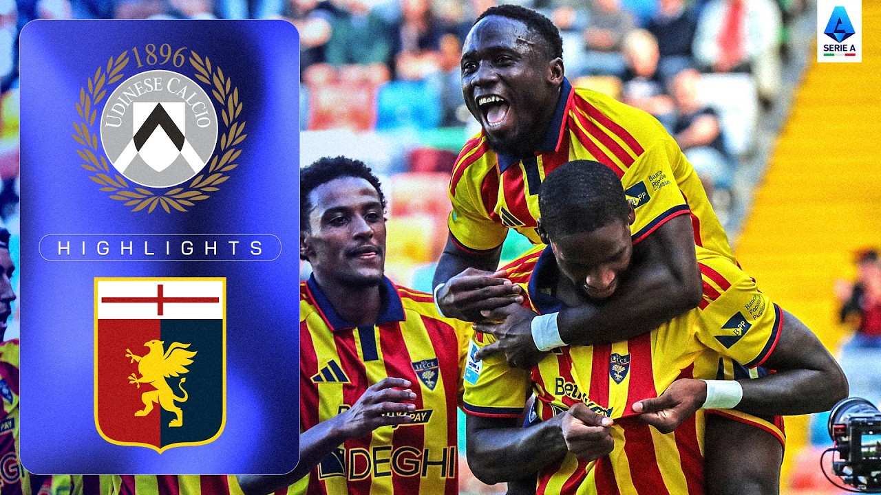 Standout Performance Earns Lecce Three Points | UDINESE-LECCE | HIGHLIGHTS | Serie A 2026/27