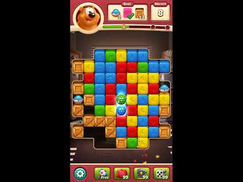 Toon Blast Level 6557 - NO BOOSTERS 🐻🐺🐱 | SKILLGAMING ✔️